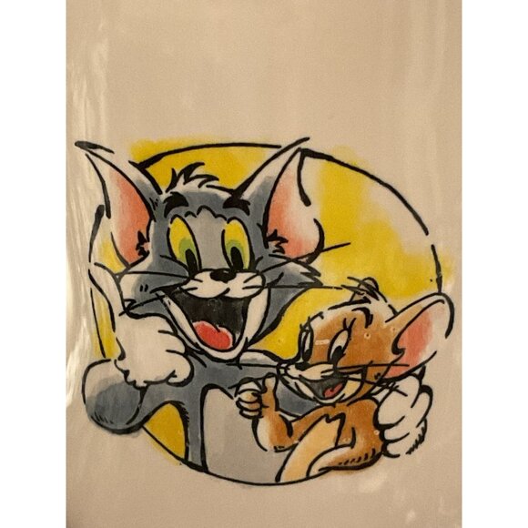 Tom and Jerry Rae Dunn Turner Entertainment Artisan Collection Mug with Lid NWT - Picture 2 of 7
